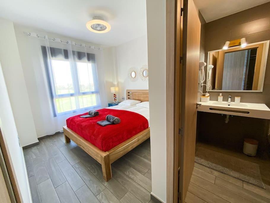 Sunny Luxury Apartment With Two Great Sunny - Level Terraces, Two Swimming Pools, In A New Complex Pueblo Majorero, Close To Fuerteventura Golf Club, Next To The Beach , Atlantico Shopping Mall And Casino In Caleta De Fuste Buitenkant foto