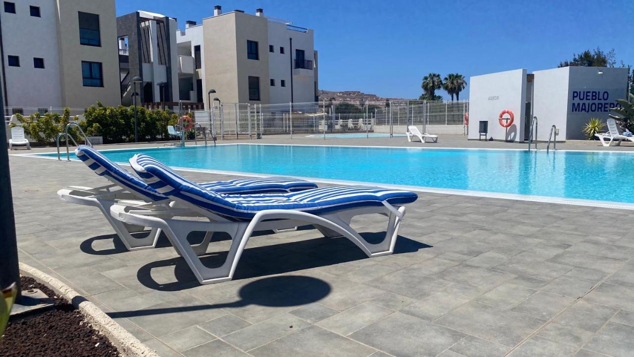 Sunny Luxury Apartment With Two Great Sunny - Level Terraces, Two Swimming Pools, In A New Complex Pueblo Majorero, Close To Fuerteventura Golf Club, Next To The Beach , Atlantico Shopping Mall And Casino In Caleta De Fuste Buitenkant foto